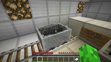 Minecraft Puzzle Map - Red & Blue w/ Robby n