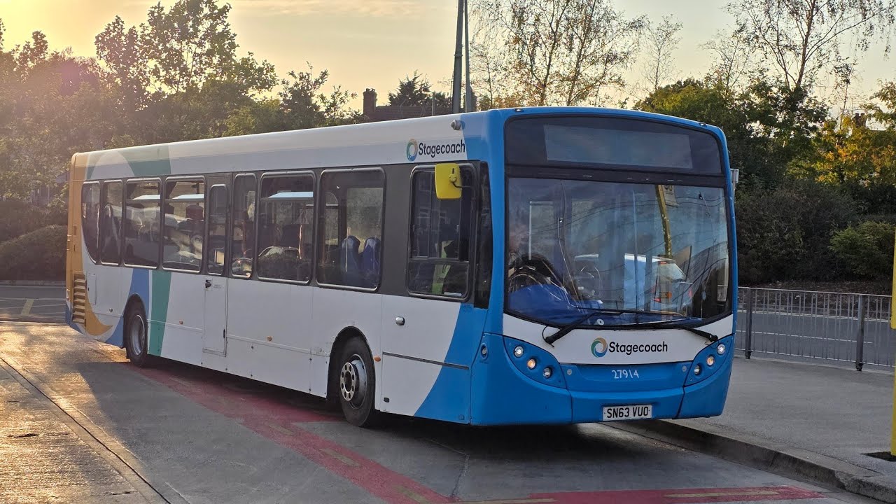 Not bad! Stagecoach MC&SL ADL E30D/ADL Enviro 300 27914/SN63VUO - Route 86