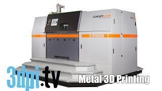 Concept Laser's Large Scale Metal 3D Printing