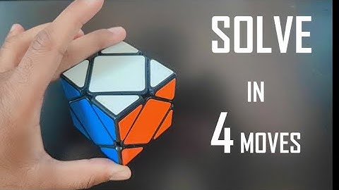 HOW TO SOLVE SKEWB CUBE STEP BY STEP IN HINDI BY KAPIL BHATT