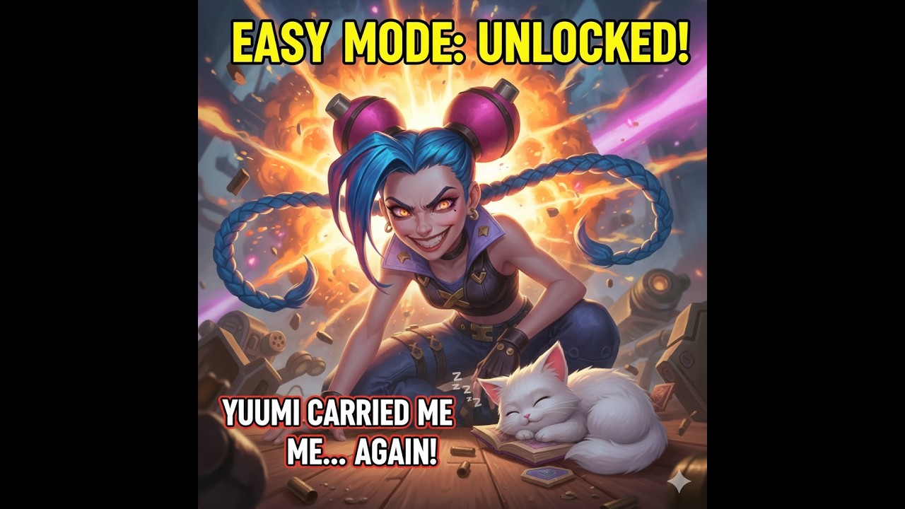 Jinx & Yummi 1v5 League of Legends URF Adventures