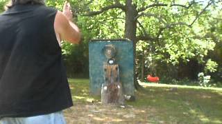 knife throwing  skill using muscle memory  to get near exact sticks with different size knives screenshot 4