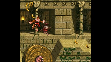 Donkey Kong Country SNES 2 player simultaneous co-op proof of concept 60fps