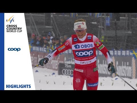 Highlights | Johaug stays unbeaten in distance races | Ladies' 10 km. | Falun | FIS Cross Country