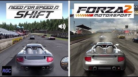Need for Speed Shift vs Forza Motorsport 2 - Porsche Carrera GT Graphics & Sound Comparison