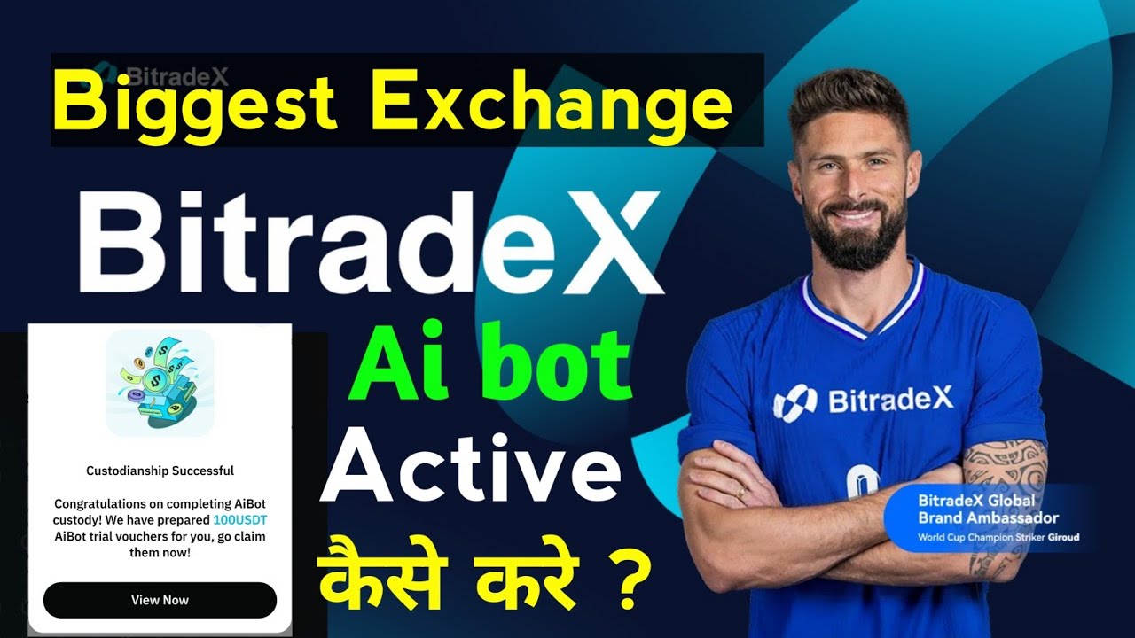 Bitrade X Ai Bot Active kaise kare | Bitrade X exchange Trading 