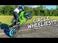 INSANE ZX10R Stretched Swingarm Stunt Bike!