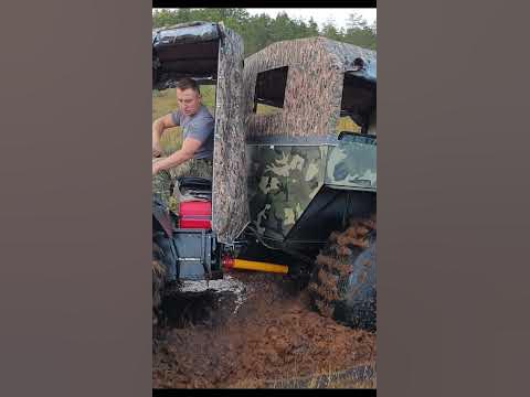 Настоящий БОЛОТОХОД БТХ-2. - YouTube