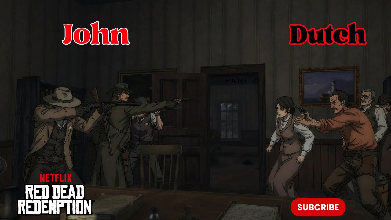 Red Dead Redemption Netflix Edition Mobile | Dutch Is Here | Van Der Linde & John Marston Encounter