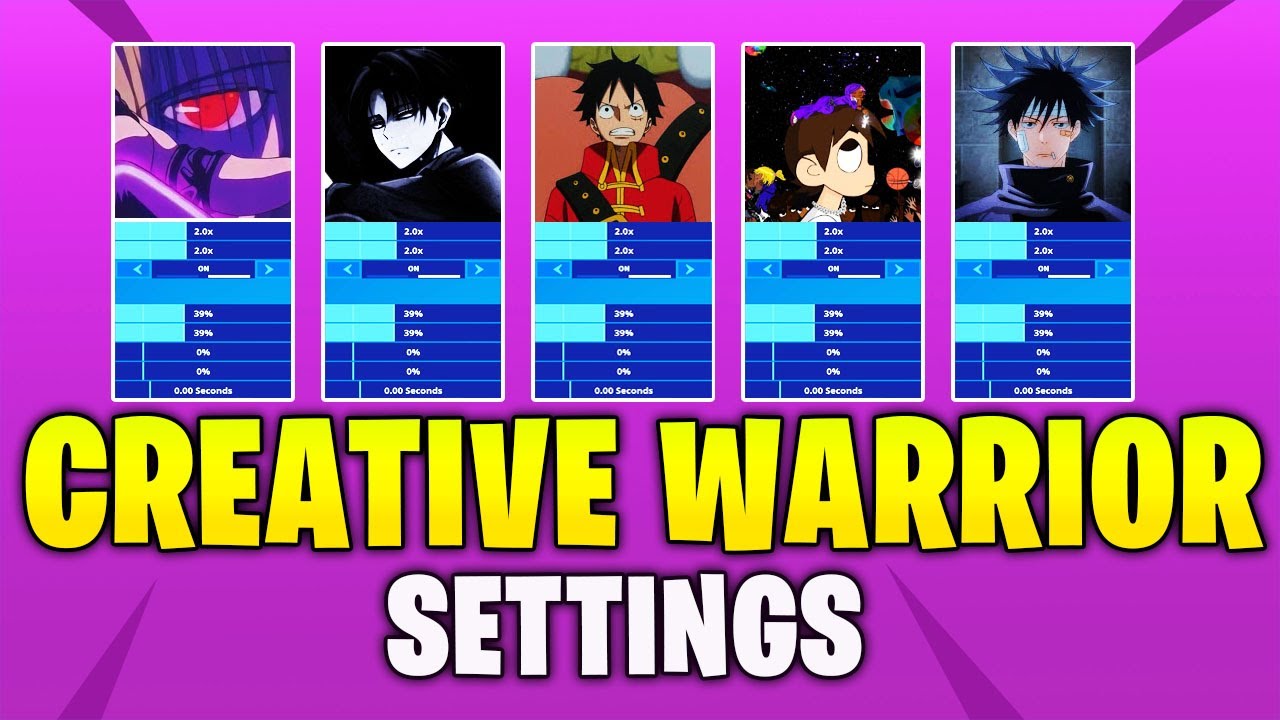 Creative Warrior Controller Settings