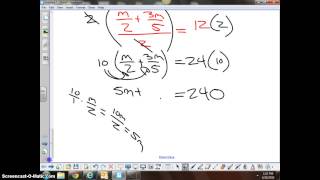 11-2 Solving Multi-Step Equations #3