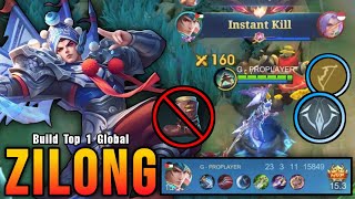 23 Kills!! No Boots Zilong Instant Delete Enemies!! - Build Top 1 Global Zilong ~ MLBB 23 Kills!! No Boots Zilong Instant Delete Enemies!! - Build Top 1 Global Zilong ~ MLBB