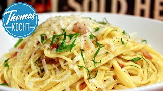 Spaghetti Carbonara, Lecker Und Schnell