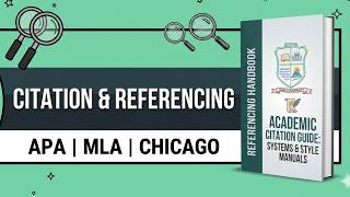 CITATION & REFERENCING | APA MLA CHICAGO Citation Guide for Students