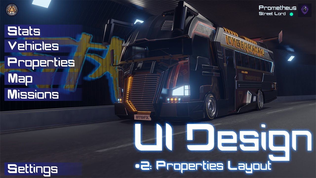 UE5 UI Design Property View (canvas panels, size boxes, dynamic