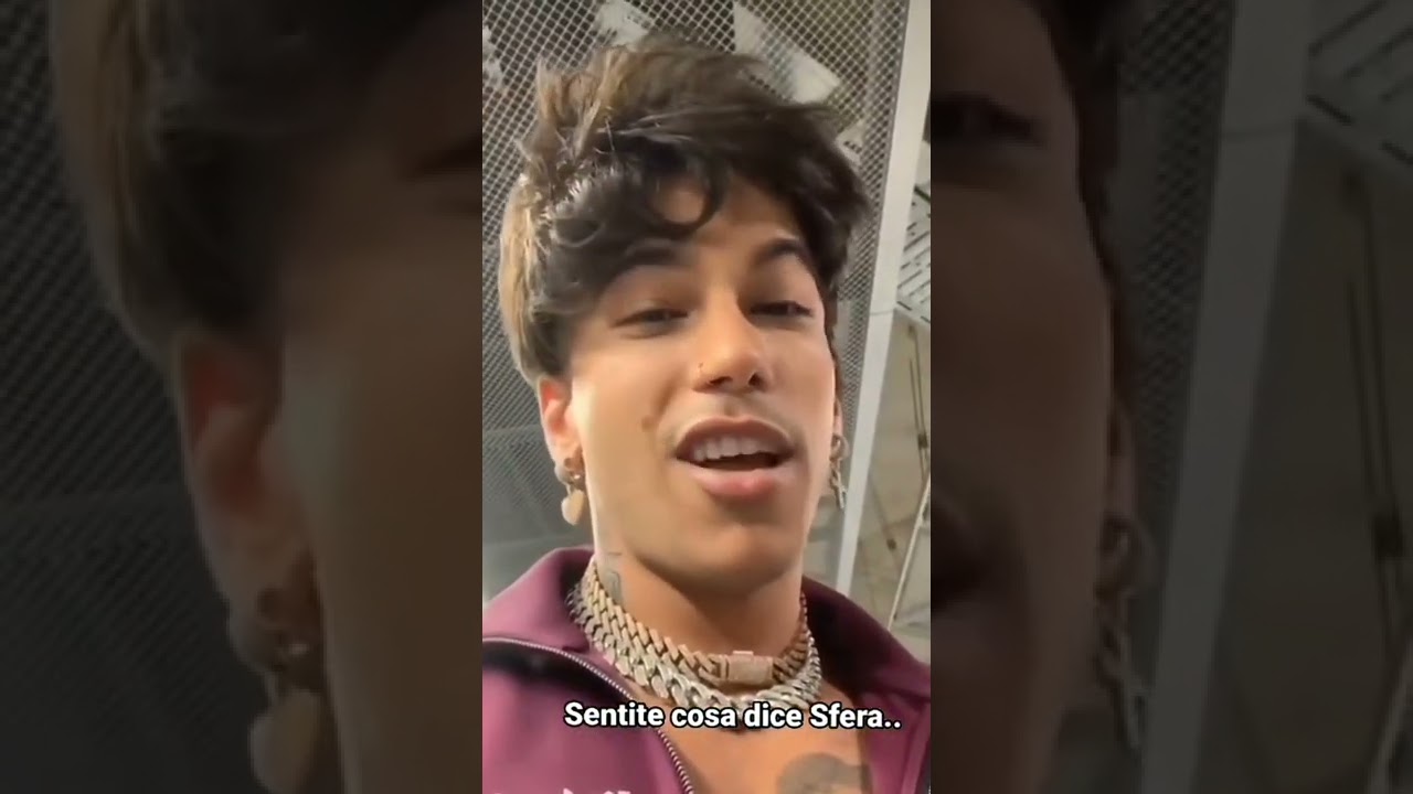 Sfera Ebbasta ed il suo nuovo look di capelli 🤣