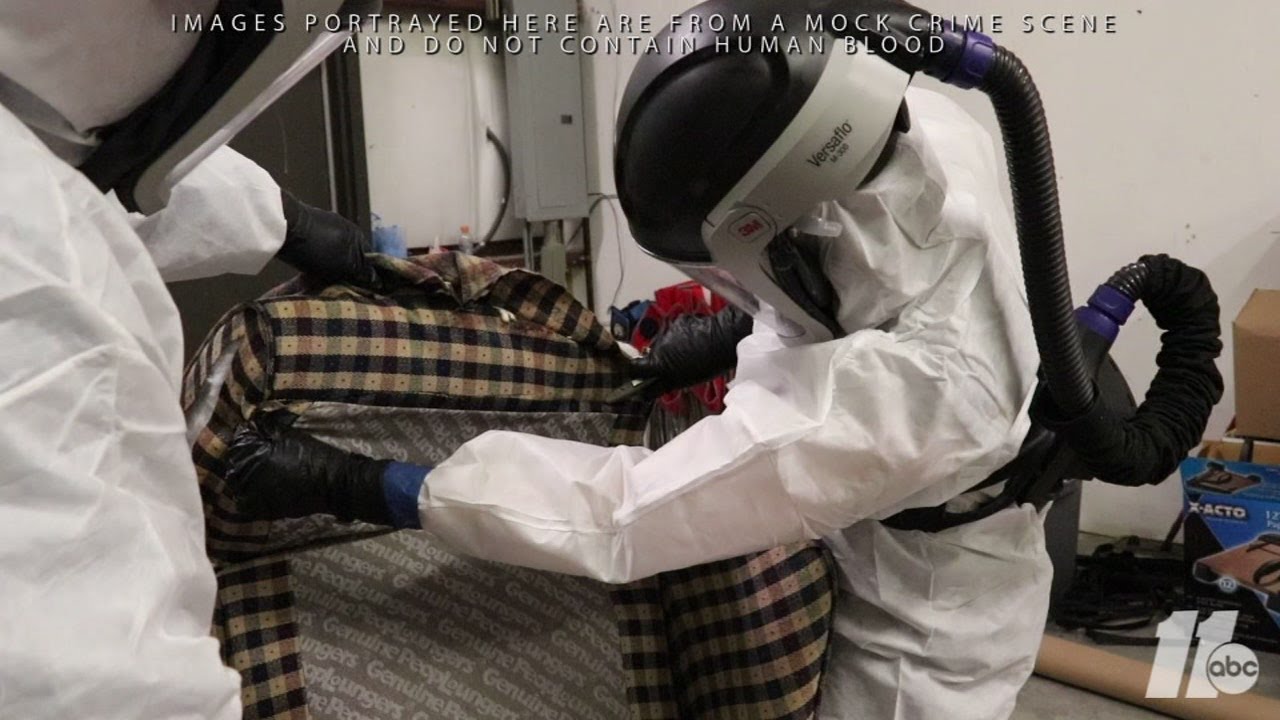Behind the tape: What it's like to be a crime scene cleaner - YouTube