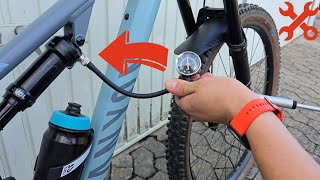 How To Set  Shock Sag | Mountain Bike Maintenance #tutorial