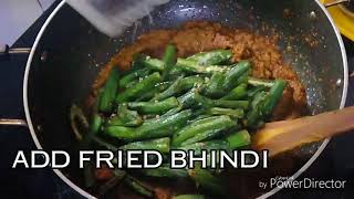 BHINDI CURRY UP STYLE *Bhindi Ka Salan  With English Subtitles