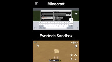 I Compared Teleportation in Minecraft and Evertech Sandbox!