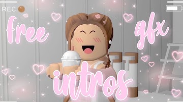 FREE animated GFX intros | rosaliexø