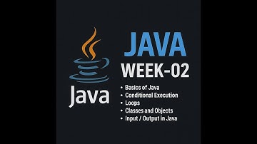 Programming Concepts using Java || Week-2 Theory || Diploma Level || IIT Madras BS Degree
