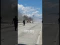 Airplane Crash on highway