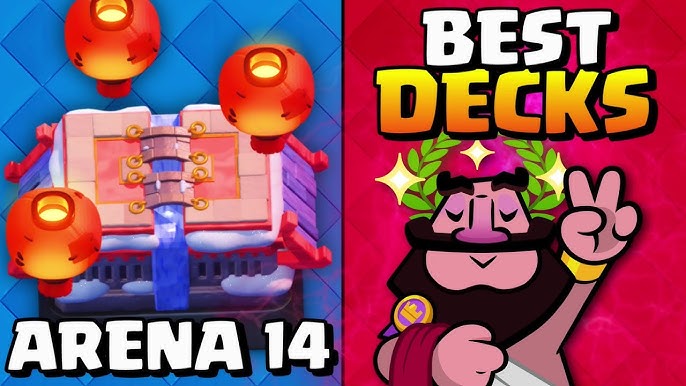 TOP 3 BEST DECKS for ARENA 14-15 to PUSH TROPHIES FAST!🏆 (5 PRO