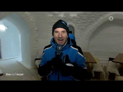 Das kälteste Hotel in Deutschland - Reportage aus Igludorf auf der Zugspitze - ARD Live nach Neun