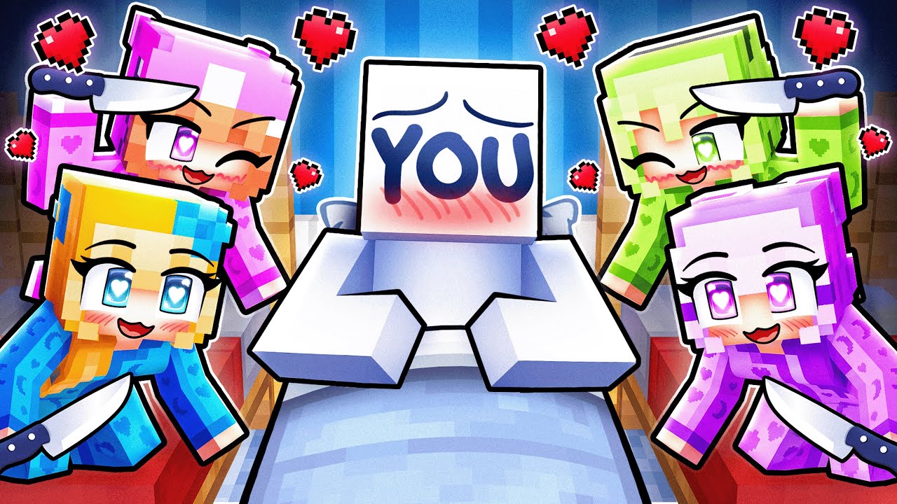 YOU are at an ALL GIRLS SLEEPOVER in Minecraft!