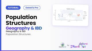 Population Structures · Geography & IBD | DataViz Pro Tutorial