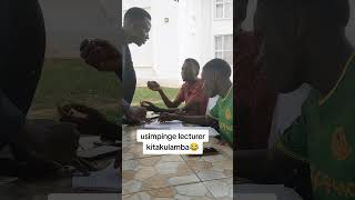 ila huyu lecturer 😂😂😂 please subscribe me 🙏 #comedyfilms #funny