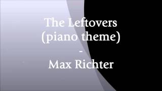 The Leftovers (piano theme)