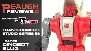 Video Review: Transformers Studio Series '86 - Leader Class DINOBOT SLUG (with Daniel Witwicky)