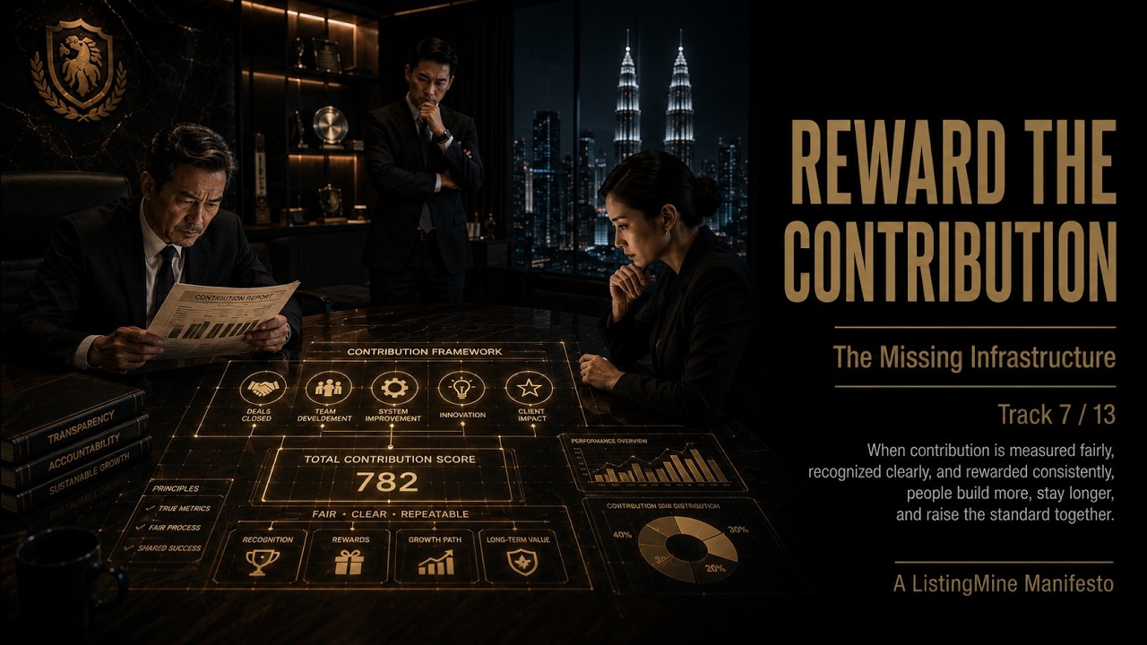 7. Reward the Contribution | The Missing Infrastructure | Design the split with purpose