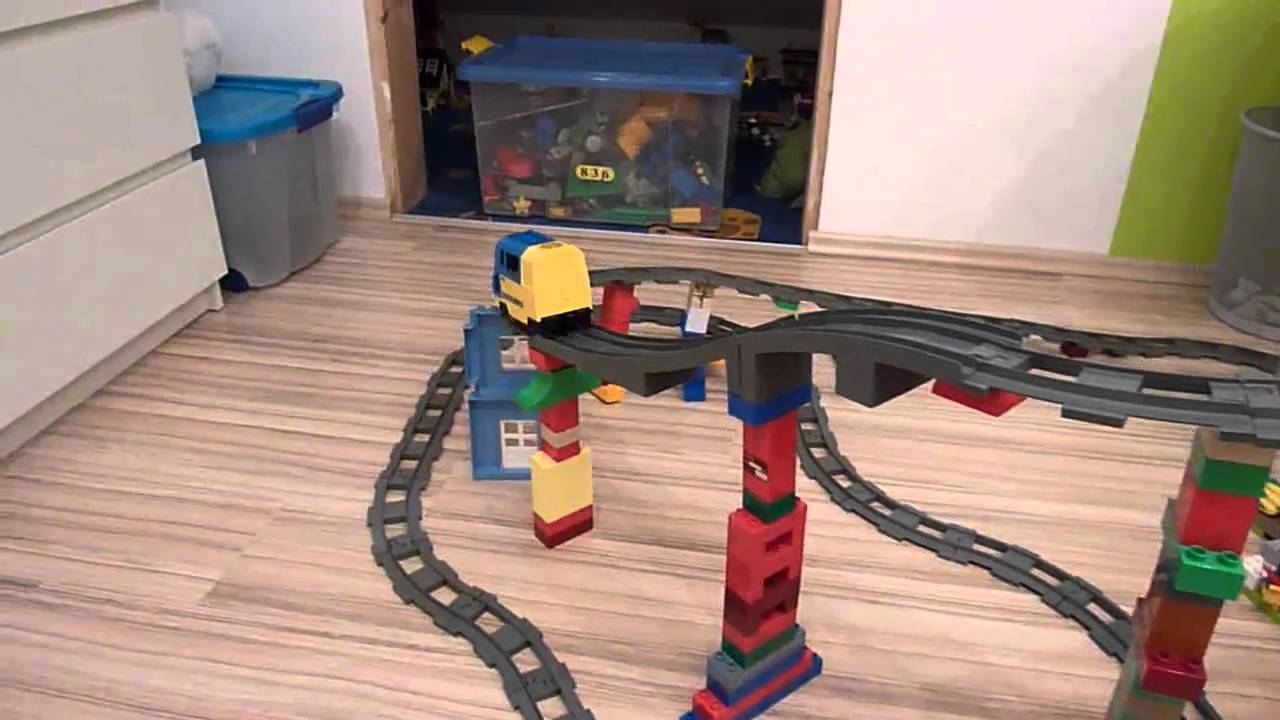 video up make r city Eisenbahn DUPLO  YouTube LEGO Achterbahnfahrt