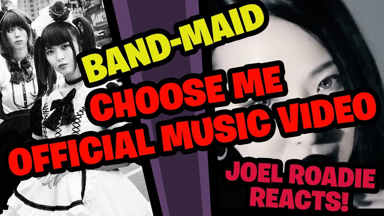 BANDMAID Choose me (Official Music Video) Roadie Reacts YouTube