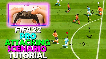 FIFA 22 PRO TOUCH TECHNIQUE | TAKING A TOUCH IN BEHIND IN FIFA 22 | FIFA 22 ATTACKING TUTORIAL