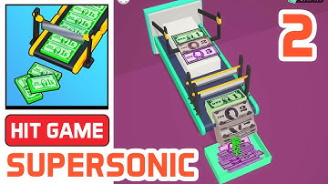 Money Print Fever Gameplay Walkthrough Part 2 (by Supersonic) iOS, Android Hyper Casual Hit Games ✅