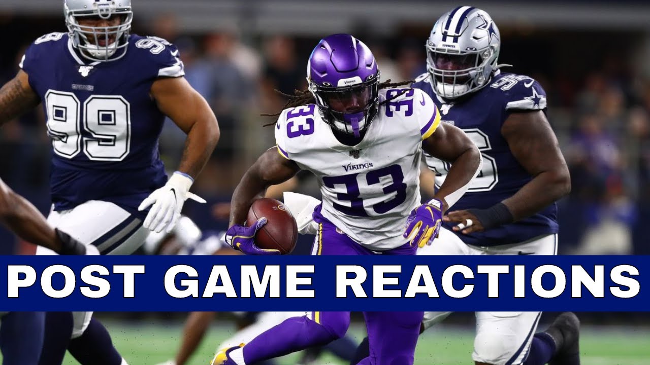 The Dallas Cowboys vs Minnesota Vikings Live Post Game & Analysis