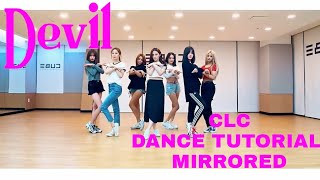 CLC - DEVIL (DANCE TUTORIAL SLOW MIRRORED)