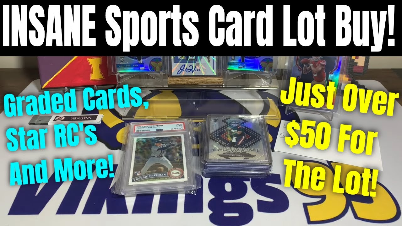 *🚨INSANE eBay Sports Card Lot Purchase For Around 50!🚨* THE DEALS ARE