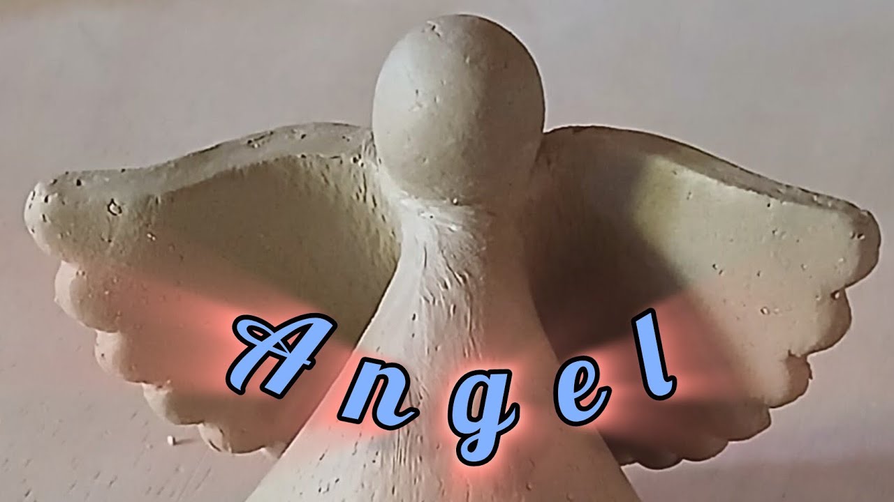 # 3  👐🏻Making a small Angel. Simply from 1 circle and 1 ball of clay.