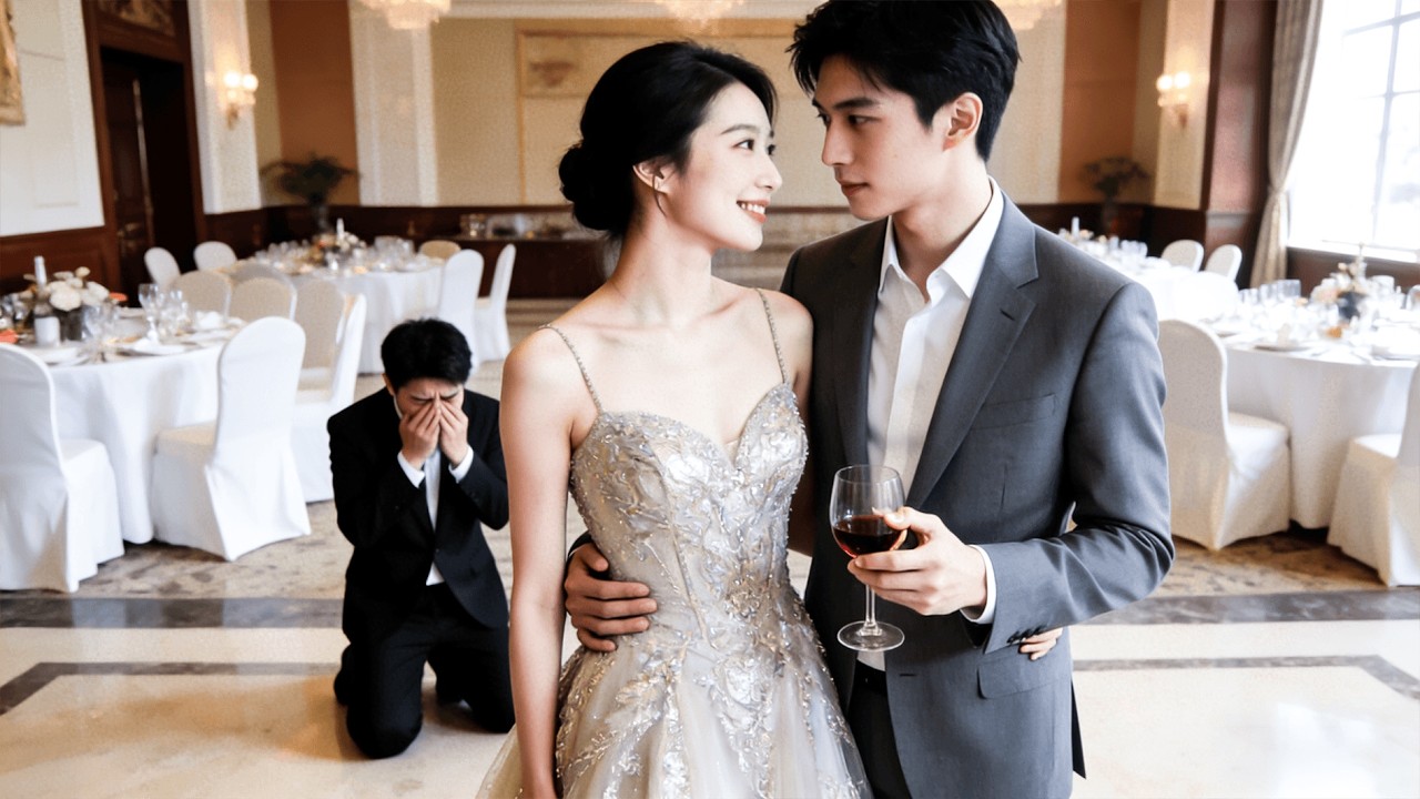 相愛三年她嘔心瀝血托舉他成總裁，他卻出軌閨蜜當衆求婚打她臉，徹底失望后她不再僞裝，自立門戶成盛世集團繼承人，渣男悔不當初求複合#短劇#虐戀#追妻火葬场