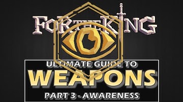 Weapons Guide - Part 3 Awareness Class | For The King | Series 2 Part 4 | HH Podcast Ep8
