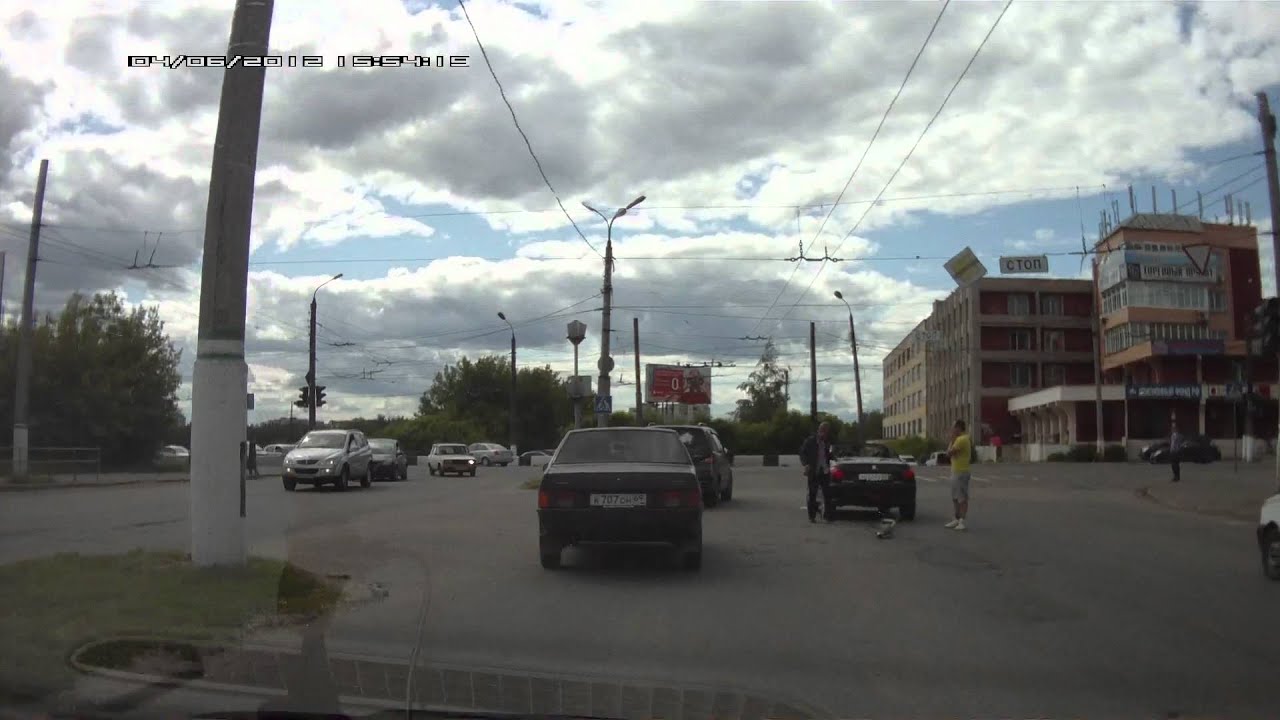 Отвалился глушитель у Пежо кабриолета - YouTube