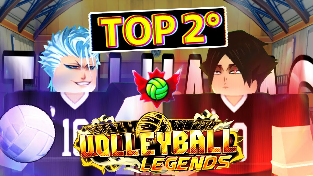 JOGANDO JUNTO COM O TOP 2 GLOBAL RANKED 2V2 NO VOLLEYBALL LEGENDS - YouTube
