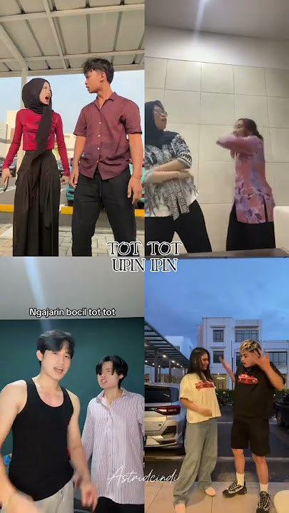 TOT TOT UPIN IPIN PARODI TERBARU 2025 #shortvideo #dancetiktok #tiktok #tiktokvideo