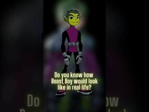 BEAST BOY FROM TEEN TITANS IN REAL LIFE 😎🦸‍♂️🌟 #ai #inreallife #teentitans #cartoonnetwork