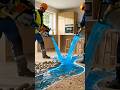 Turning a Kitchen Floor Into a Realistic River | Amazing Epoxy River Build #epoxy #epoxyfloors